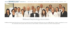 Desktop Screenshot of midwestnephrologyassociates.com